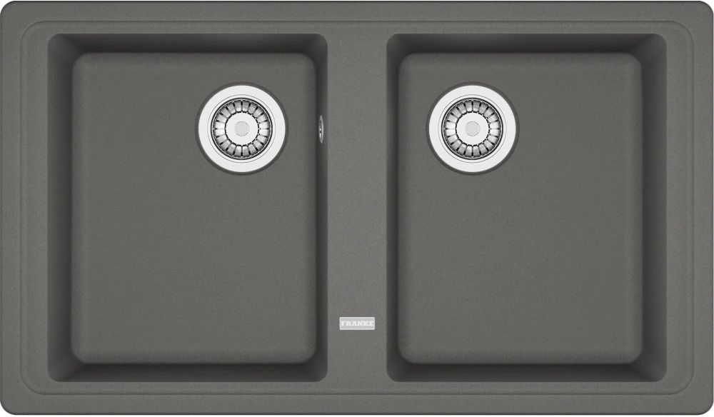 Franke Basis évier en granit 86x50 cm gris/graphite/onyx 114.0676.268