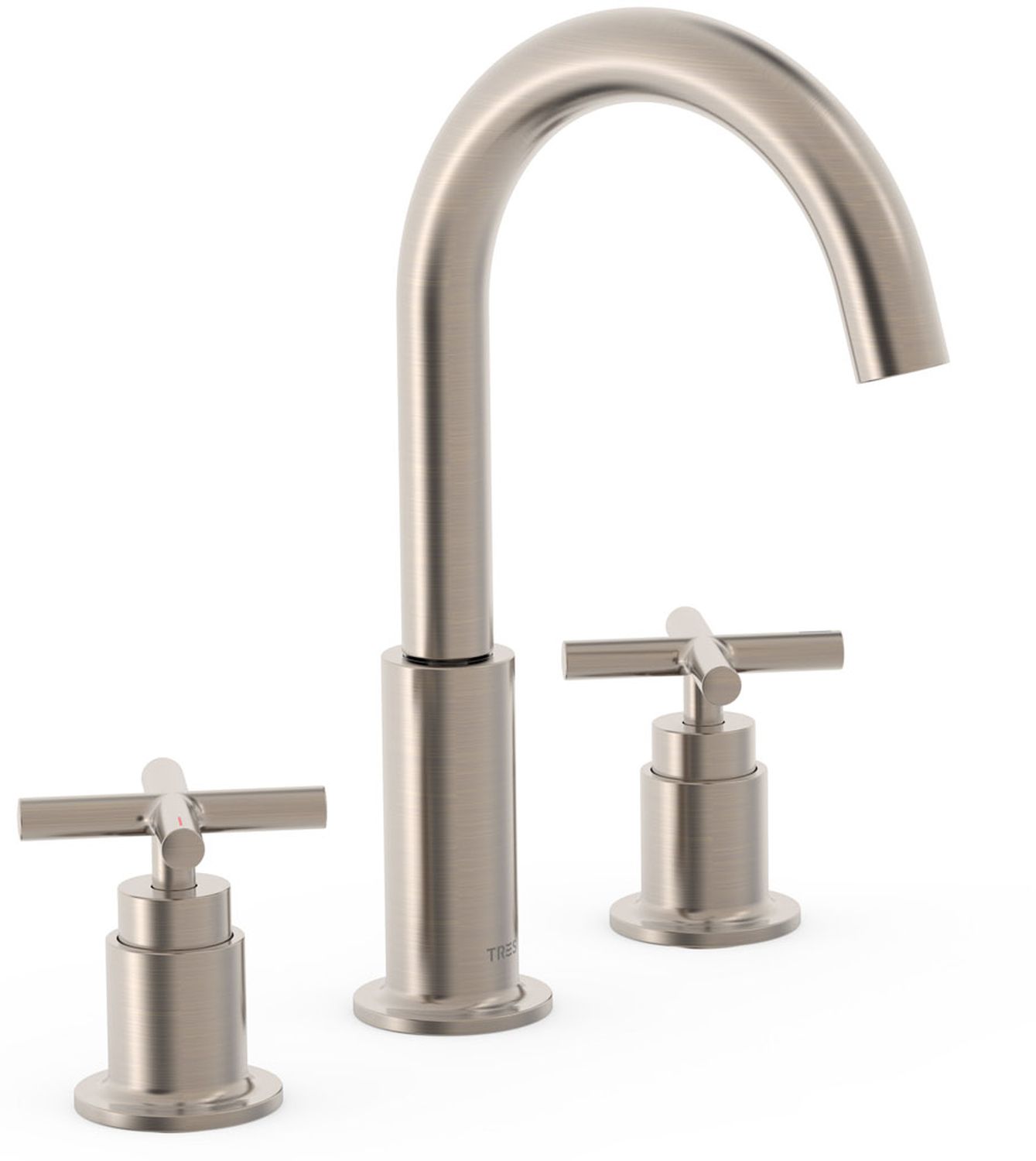 Tres Mont Blanc mitigeur de lavabo sur pied acier 28310501AC