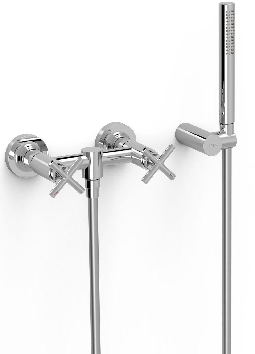 Tres Mont Blanc mitigeur de douche murale chrome 28316301