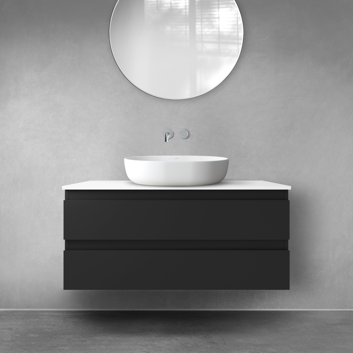 Set armoire Oltens Vernal 60002300, plan de travail suspendu Oltens Vernal 63006000