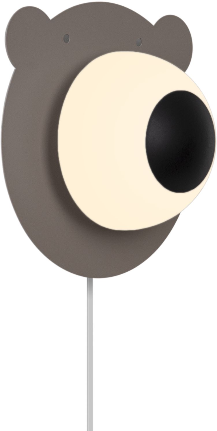 Nordlux Bruna Bear applique murale 1x25 W blanc-marron 2312951018