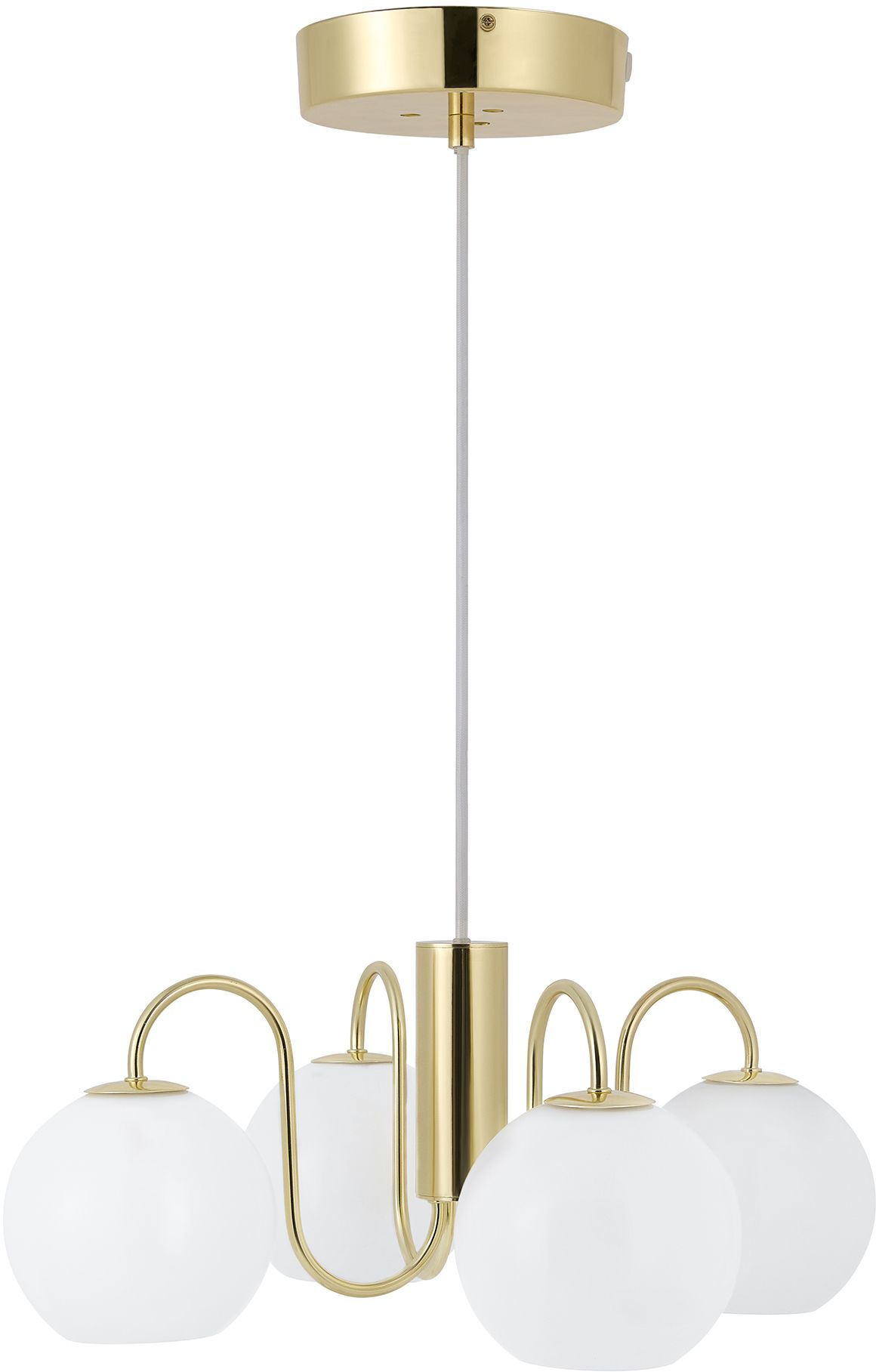 Nordlux Franca lampe suspendue 4x40 W blanc-laiton 2312543035