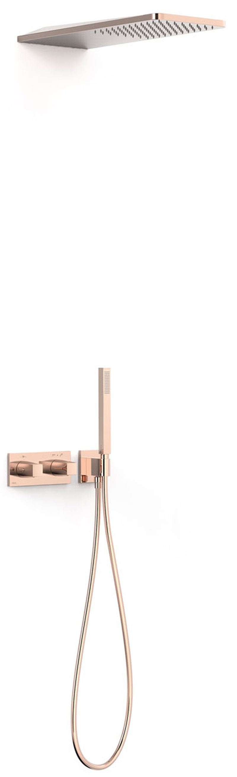 Tres B-System ensemble de douche encastré avec thermostat oui || 30725205OP