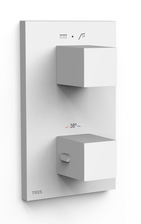 Tres Therm-Box mitigeur bain-douche encastrée oui blanc 00625001BM