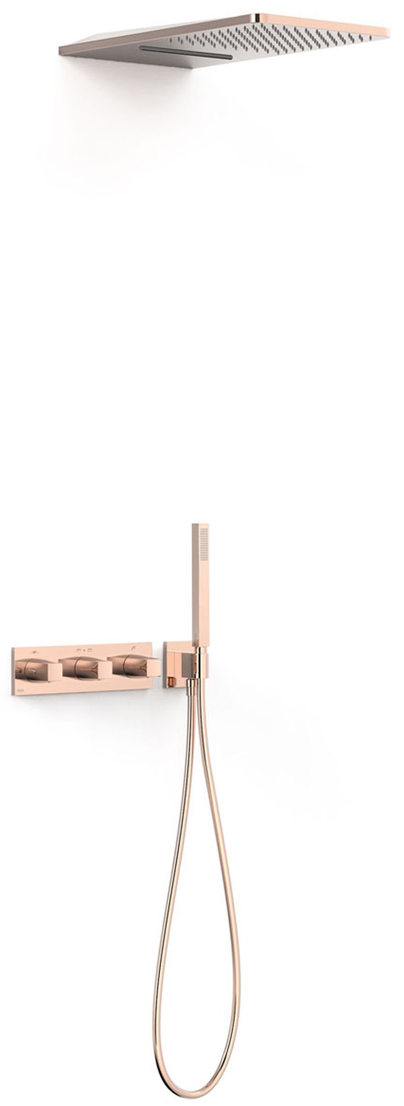 Tres B-System ensemble de douche encastré avec thermostat oui || 30725305OP