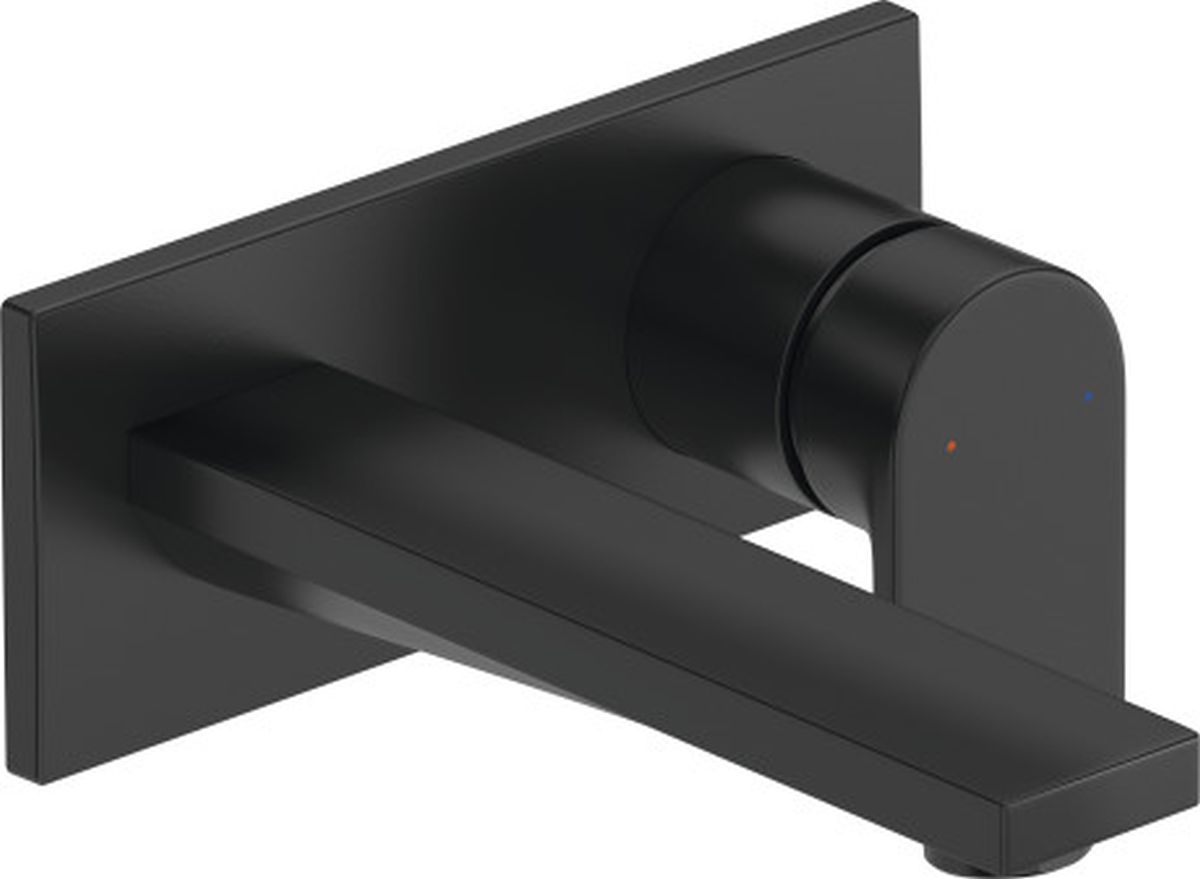 Duravit Tulum mitigeur de lavabo encastrée noir TU1070004046