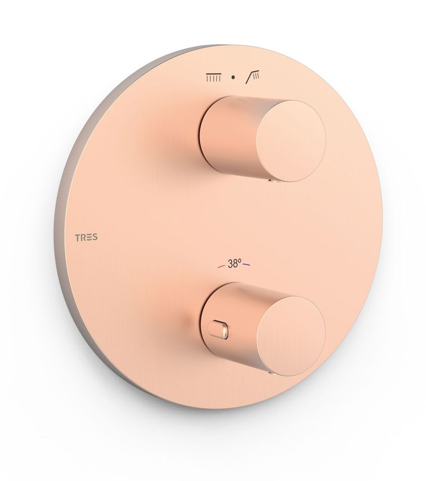 Tres Therm-Box mitigeur bain-douche encastrée avec thermostat || 26225001OPM