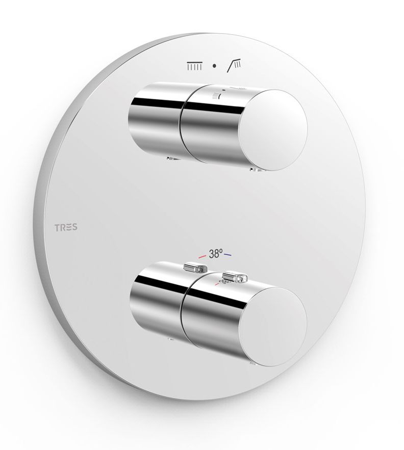 Tres Therm-Box mitigeur bain-douche encastrée oui chrome 20425001