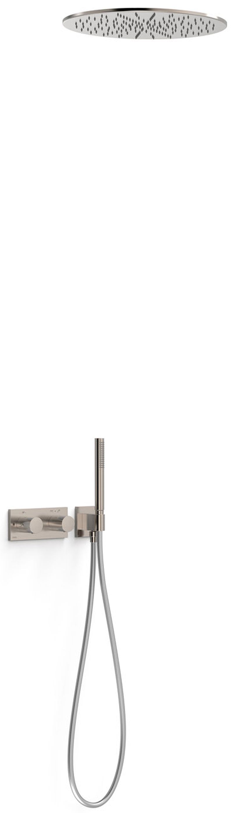 Tres B-System ensemble de douche encastré avec thermostat oui acier 30735206AC
