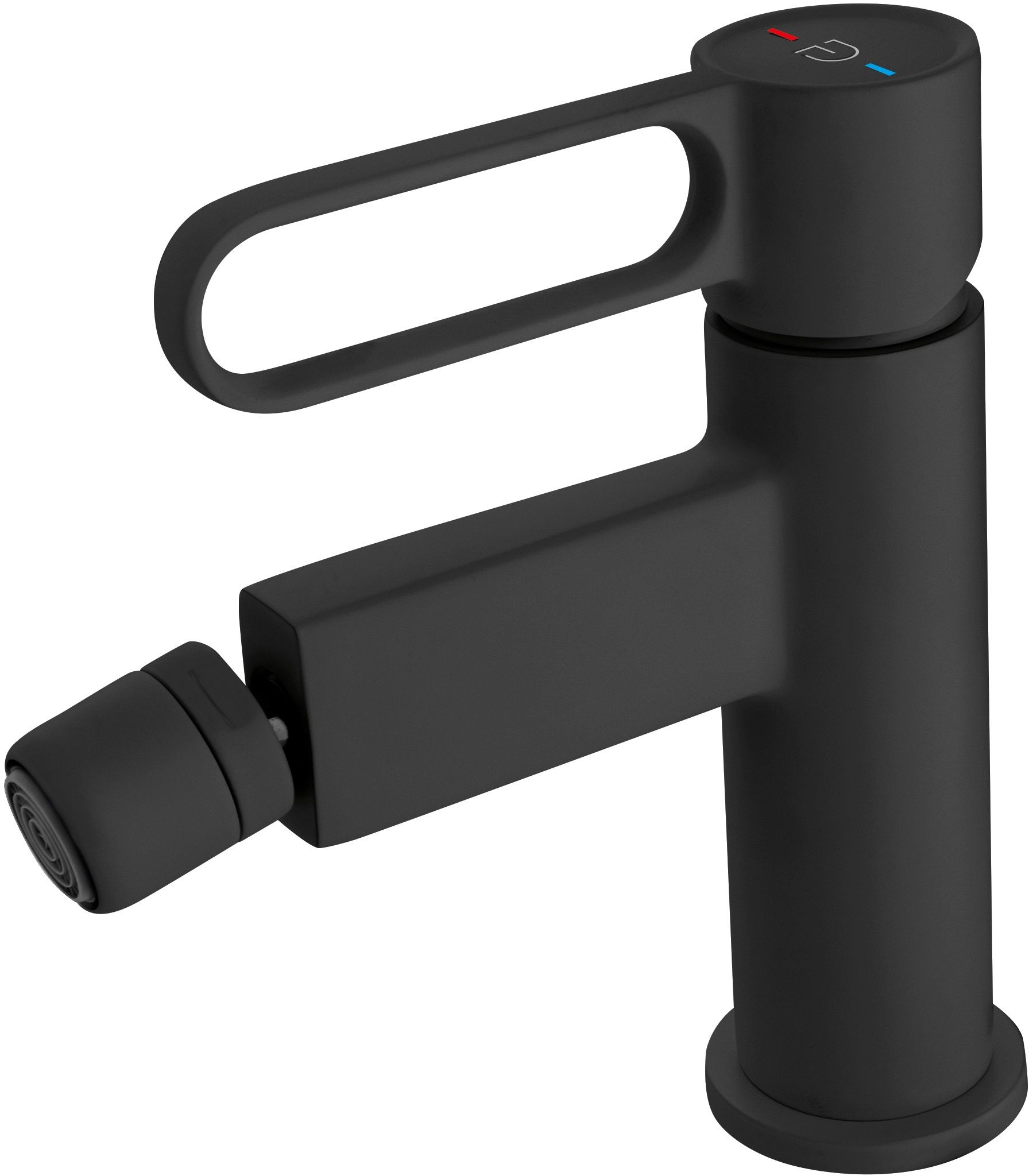 FDesign Zaffiro mitigeur de bidet sur pied noir FD1-ZFR-6-22