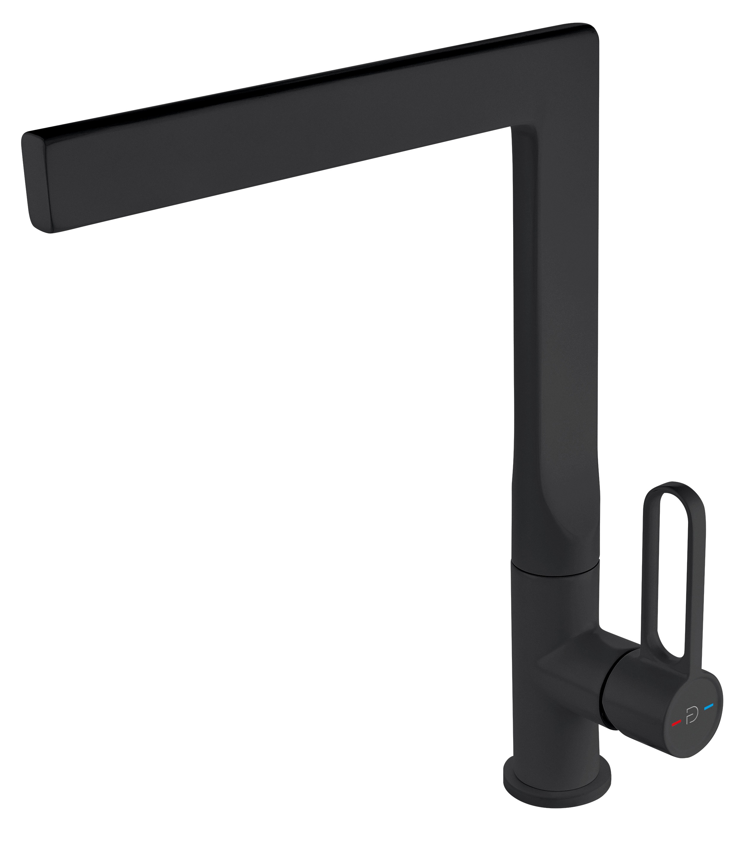 FDesign Zaffiro mitigeur de cuisine sur pied noir FD1-ZFR-4-22