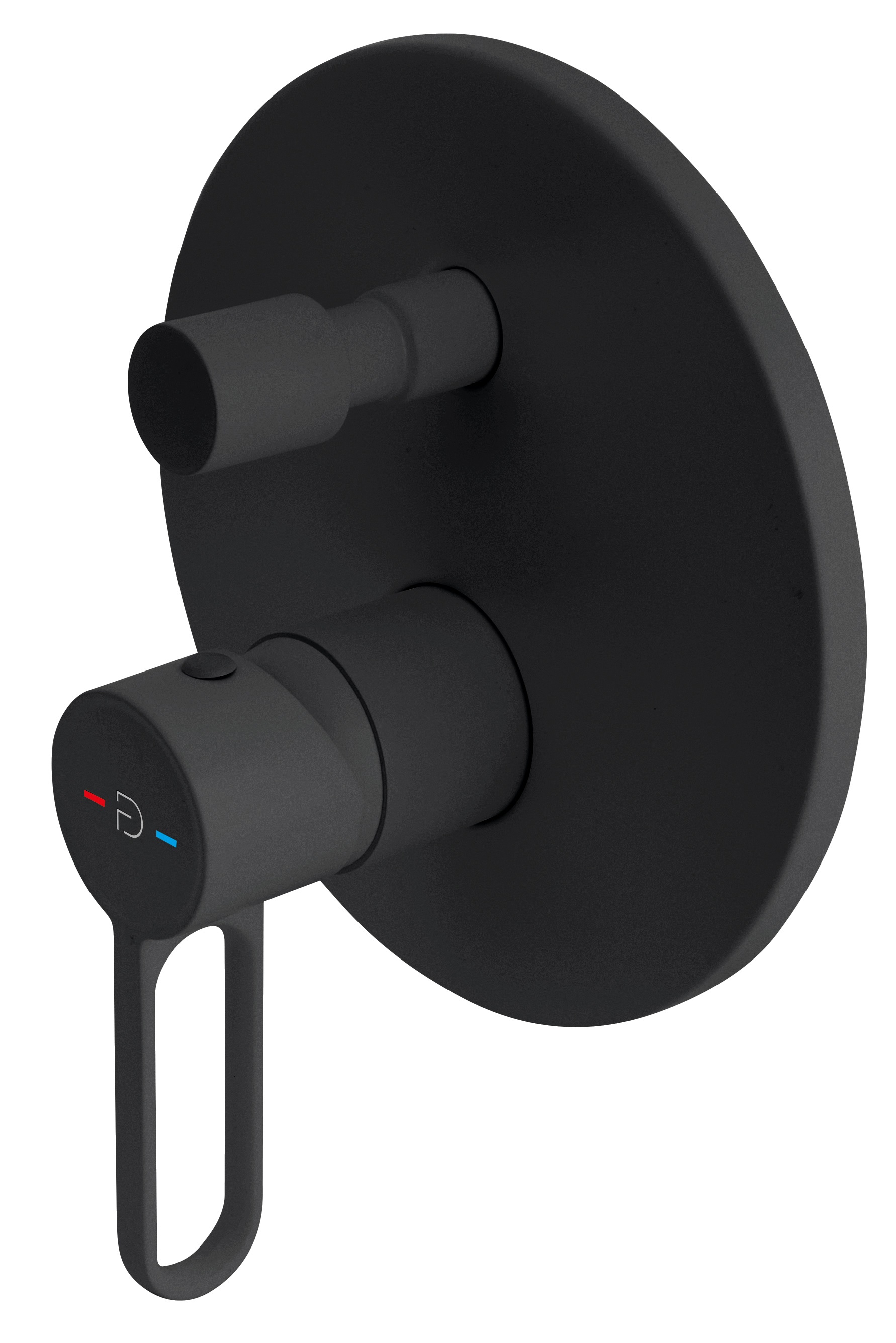 FDesign Zaffiro mitigeur bain-douche encastrée noir FD1-ZFR-7P-22