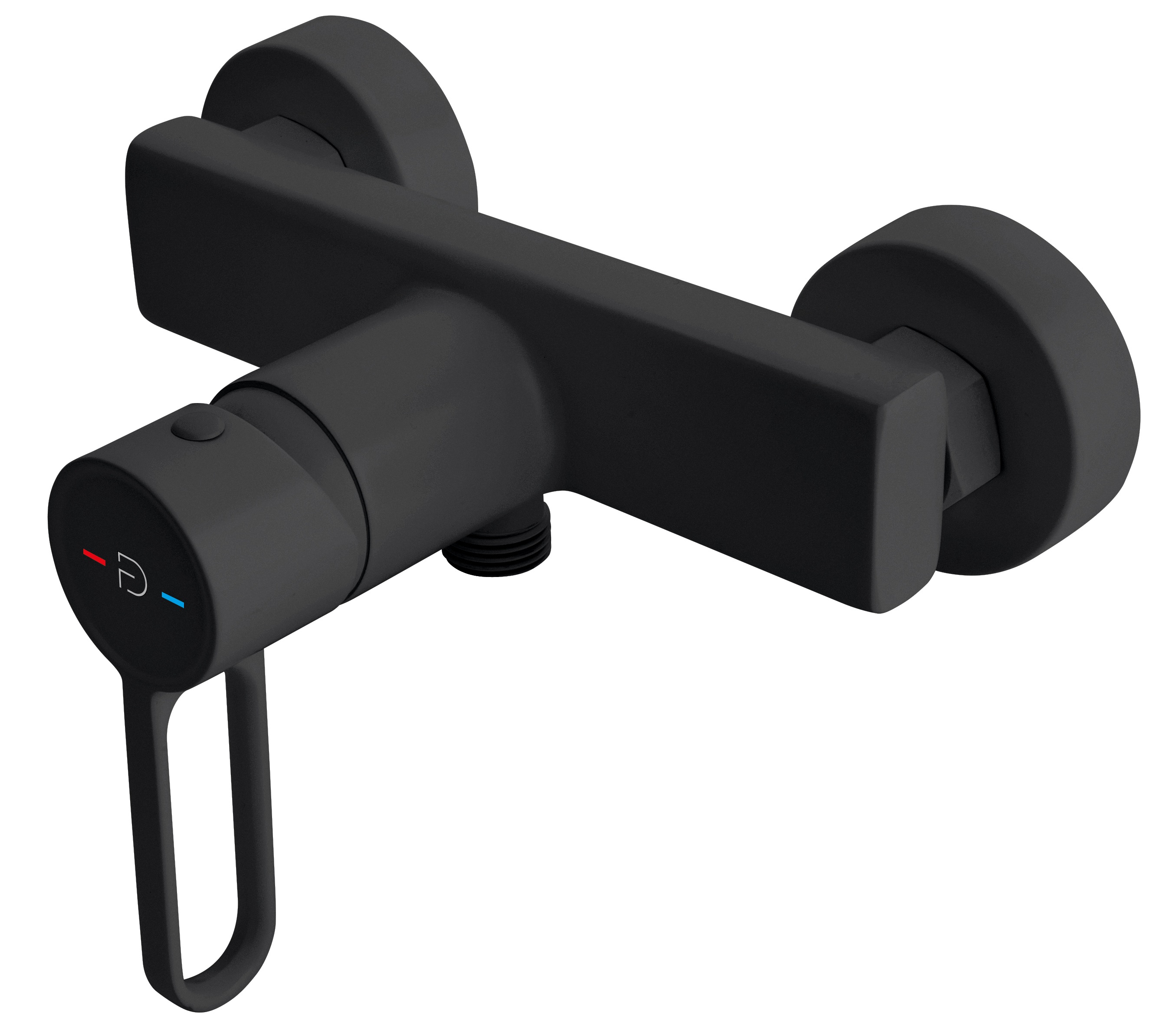 FDesign Zaffiro mitigeur de douche murale noir FD1-ZFR-7-22