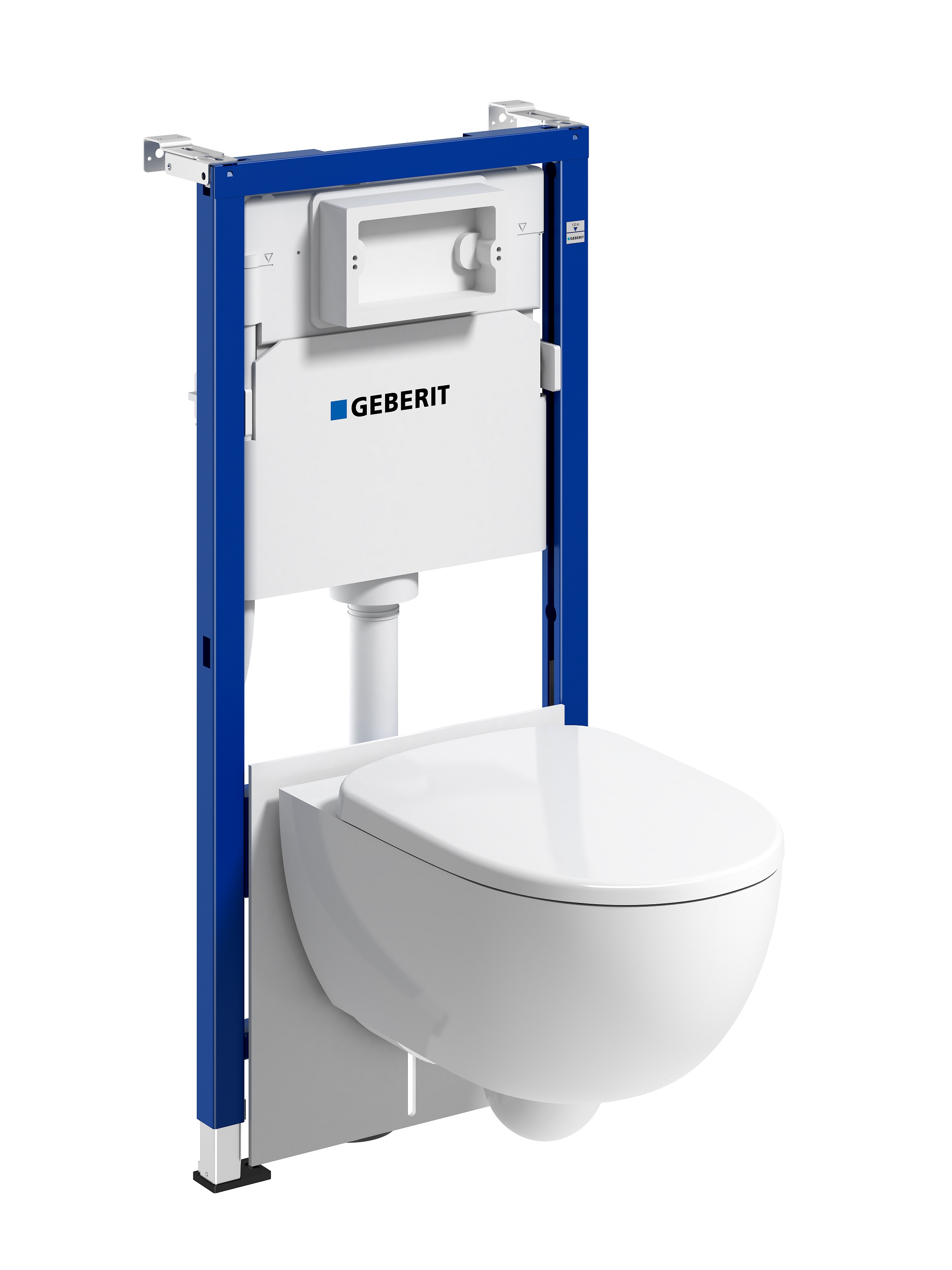 Geberit Duofix kit cuvette avec abattant et châssis 118.345.00.2
