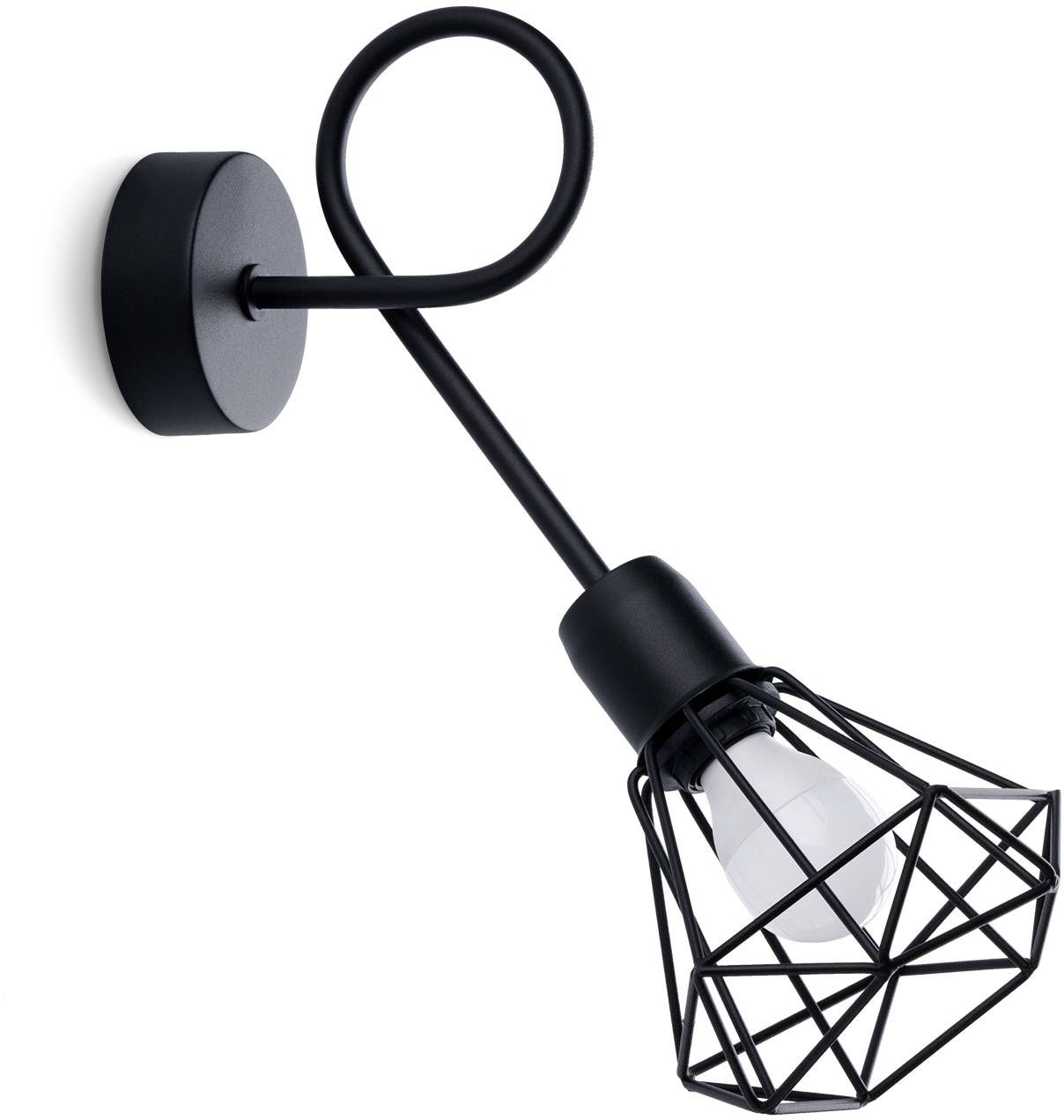 Sollux Lighting Artemis applique murale 1x12 W noir SL.1108