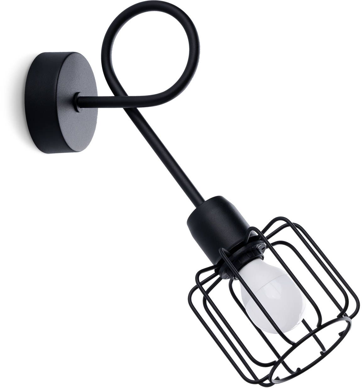 Sollux Lighting Beluci applique murale 1x40 W noir SL.1117