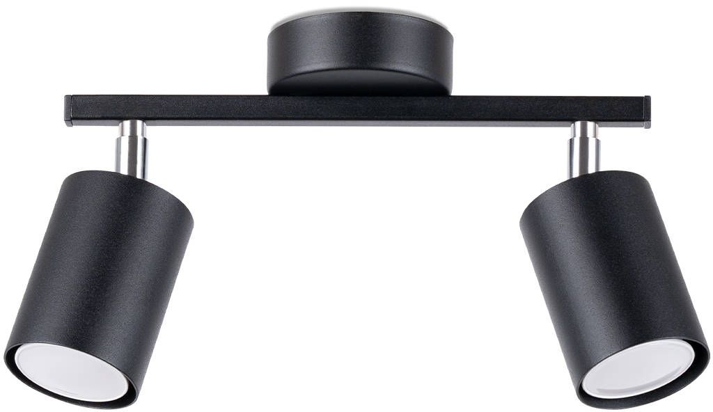 Sollux Lighting Lemmi plafonnier 2x40 W noir SL.1127