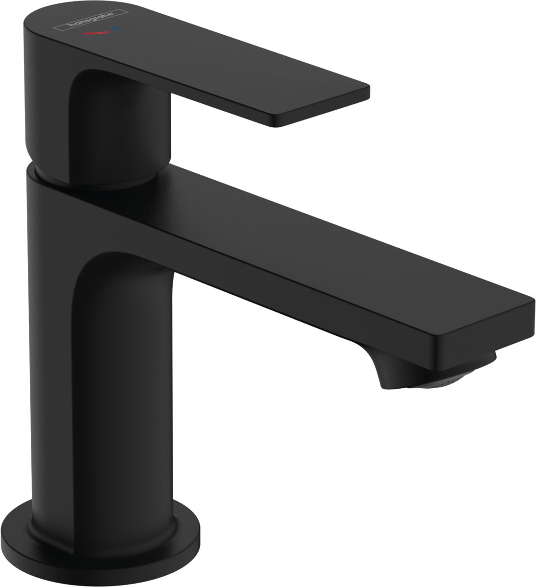 Hansgrohe Rebris E mitigeur de lavabo sur pied noir 72553670