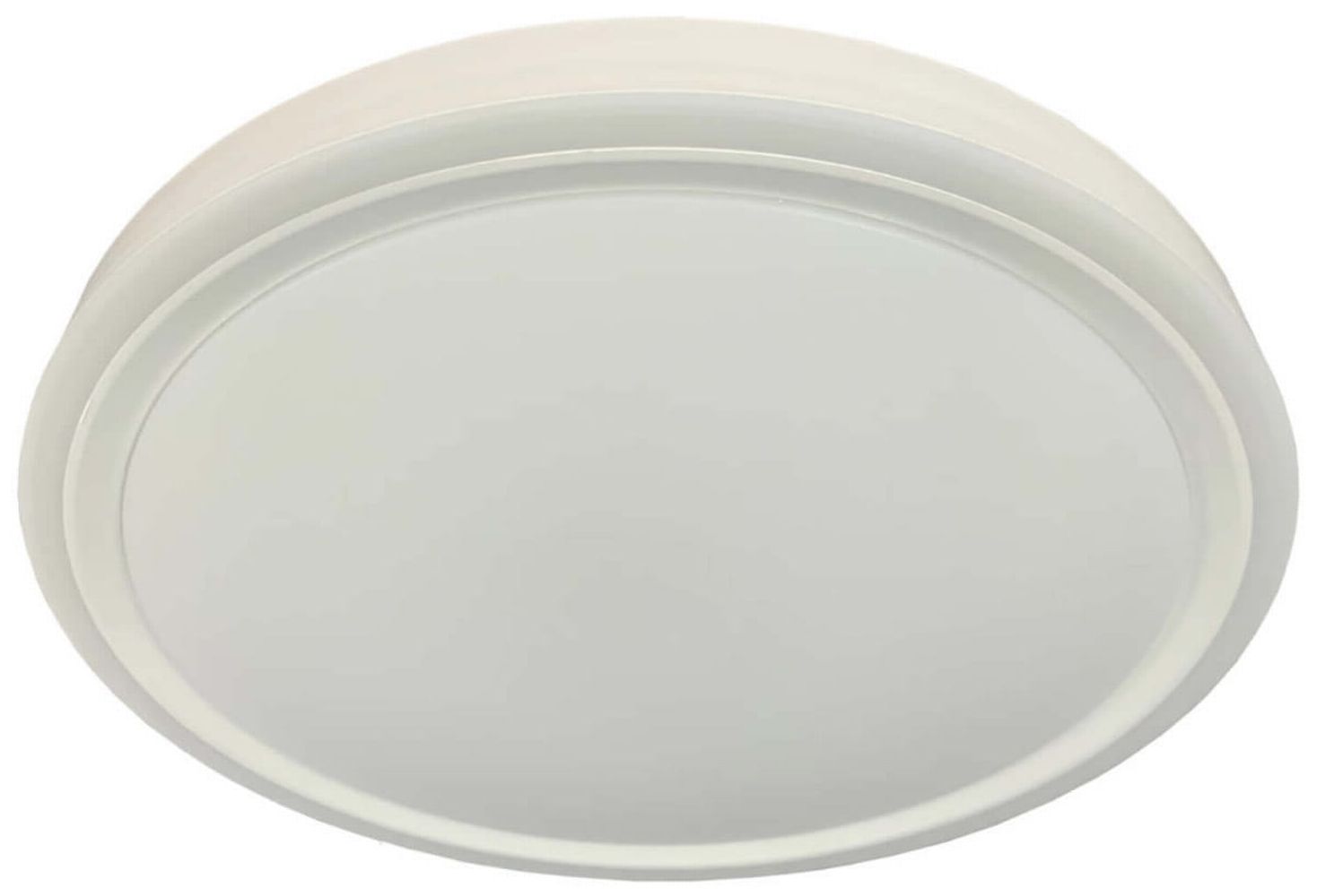 Light Prestige Vegas plafonnier 1x18 W blanc LP-550/1CS4WH
