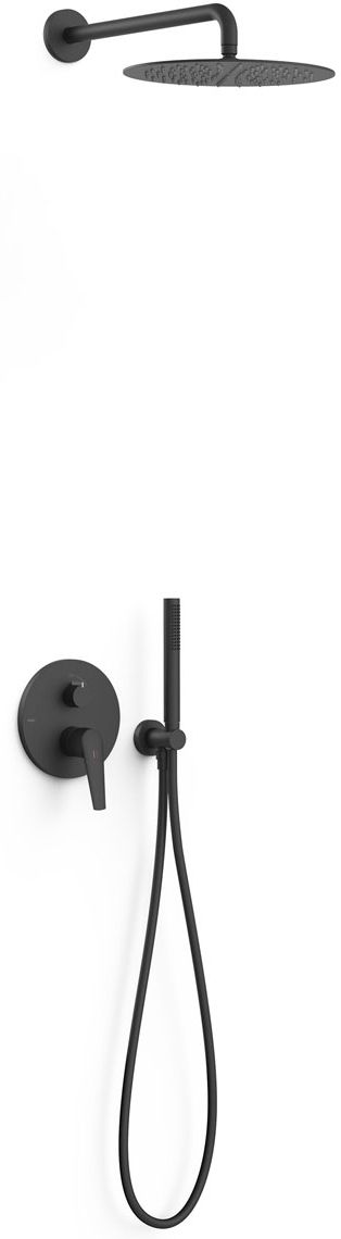 Tres Fuji ensemble de douche encastré oui noir 28128004NM