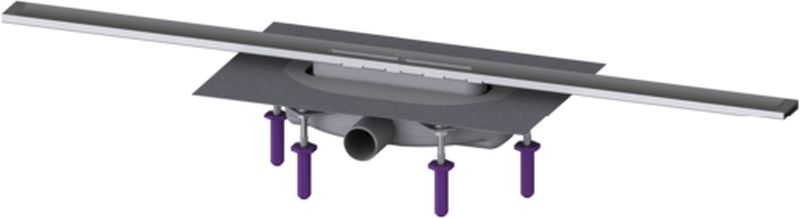 Kessel Linearis Infinity drain de douche 90 cm acier 45300.09