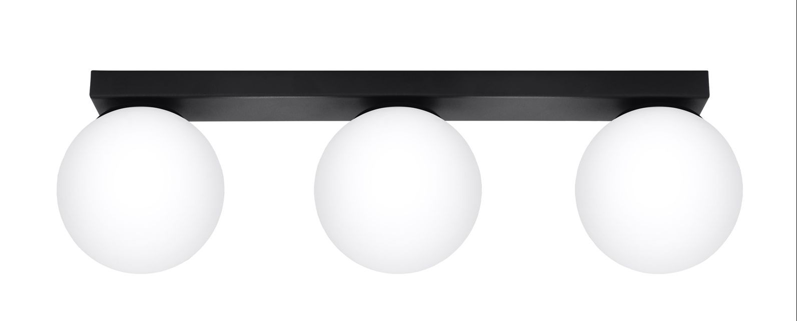 Sollux Lighting Yoli plafonnier 3x12 W noir SL.1153