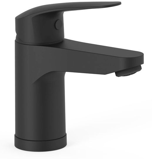 Tres Base mitigeur de lavabo sur pied noir 21610303NM