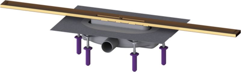 Kessel Linearis Infinity drain de douche 80 cm 45304.08