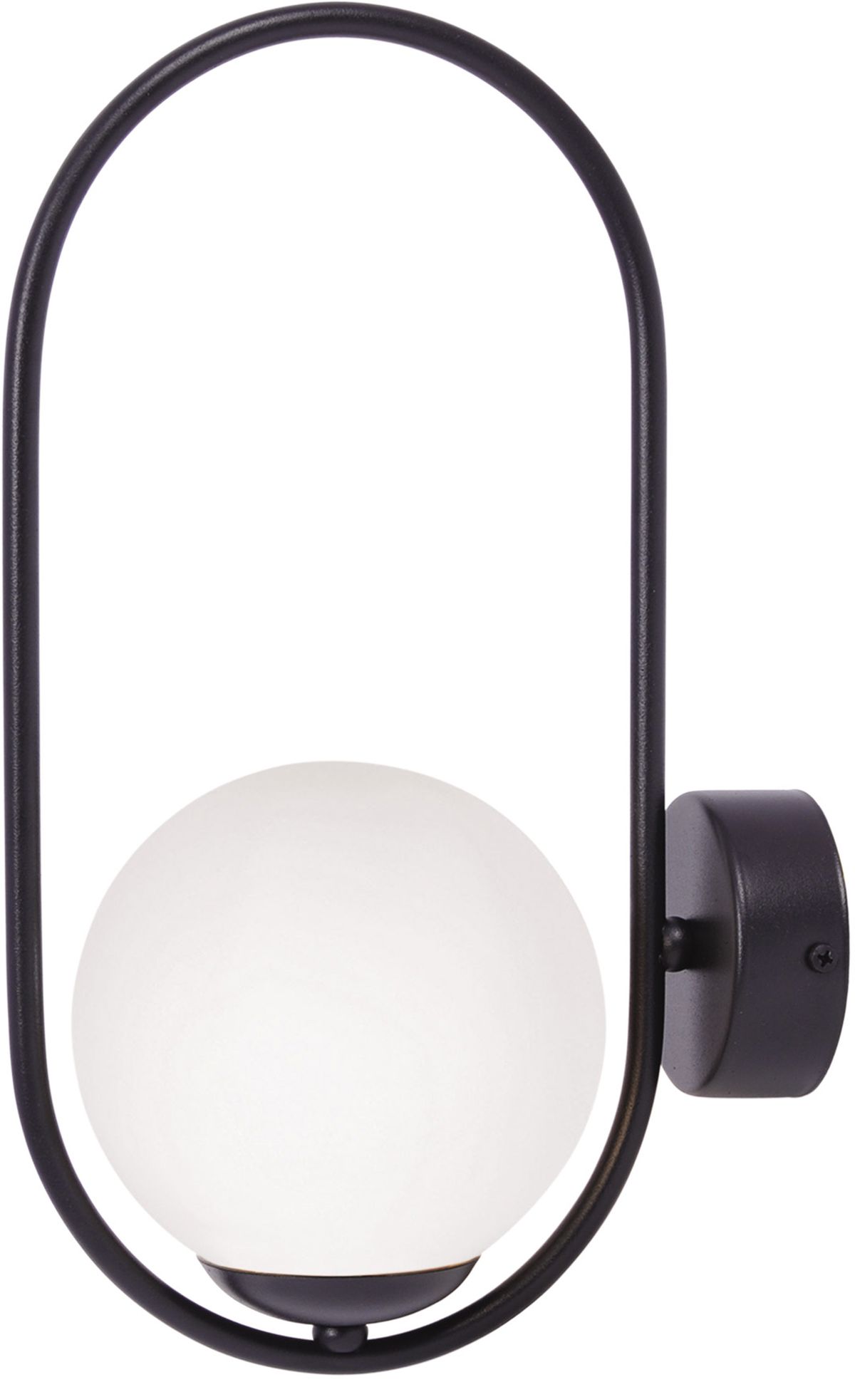 Kaja Parva applique murale 1x40 W blanc-noir K-5105