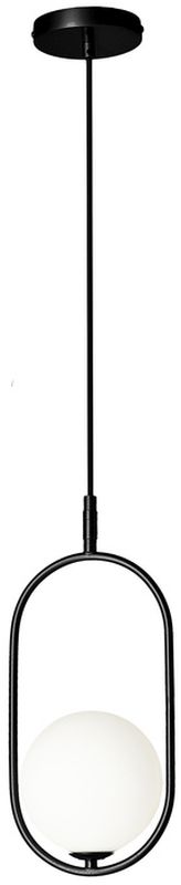 Candellux Cordel lampe suspendue 1x28 W blanc-noir 31-10148