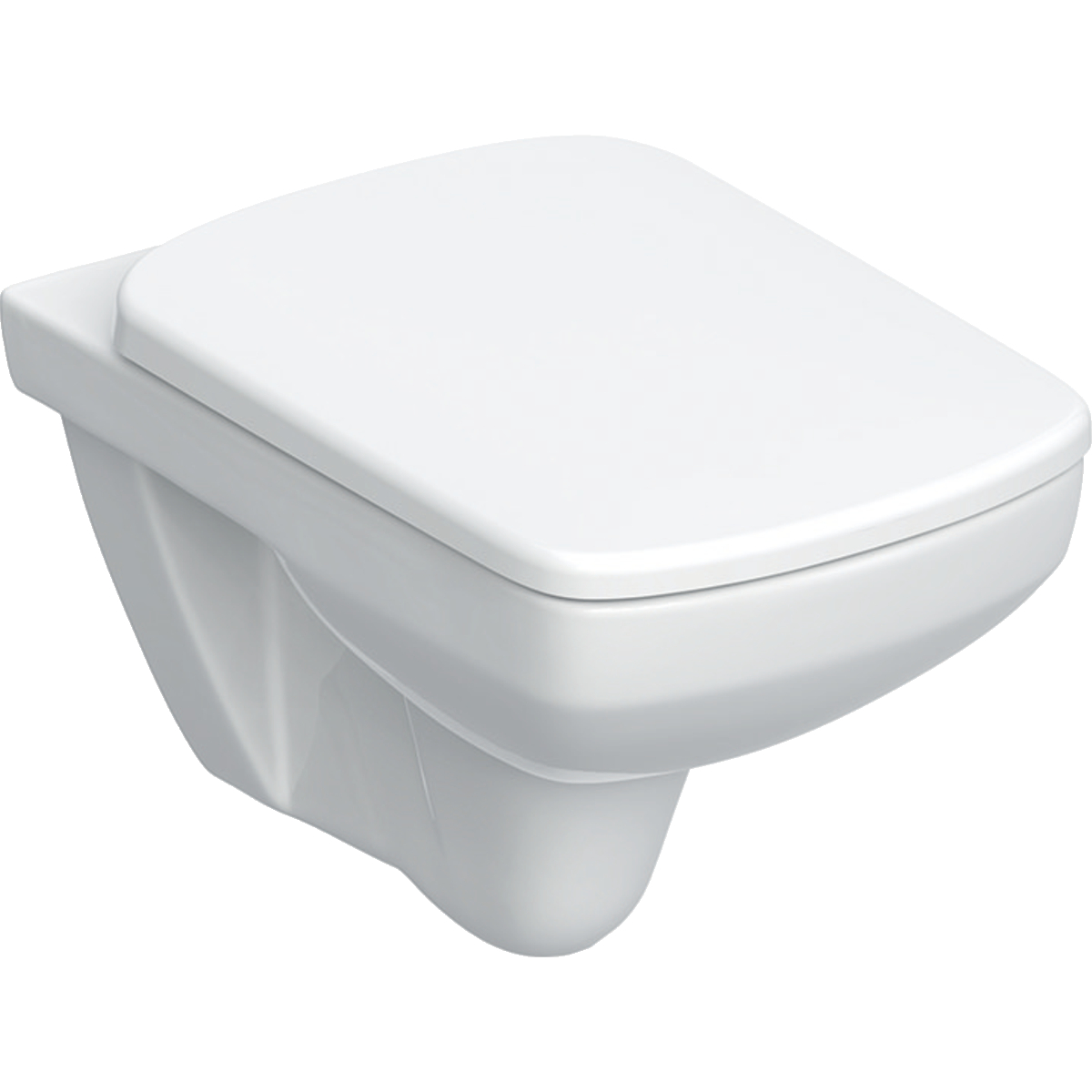 Geberit Selnova Square cuvette wc avec abattant à descente lente suspendue oui blanc 501.961.00.1