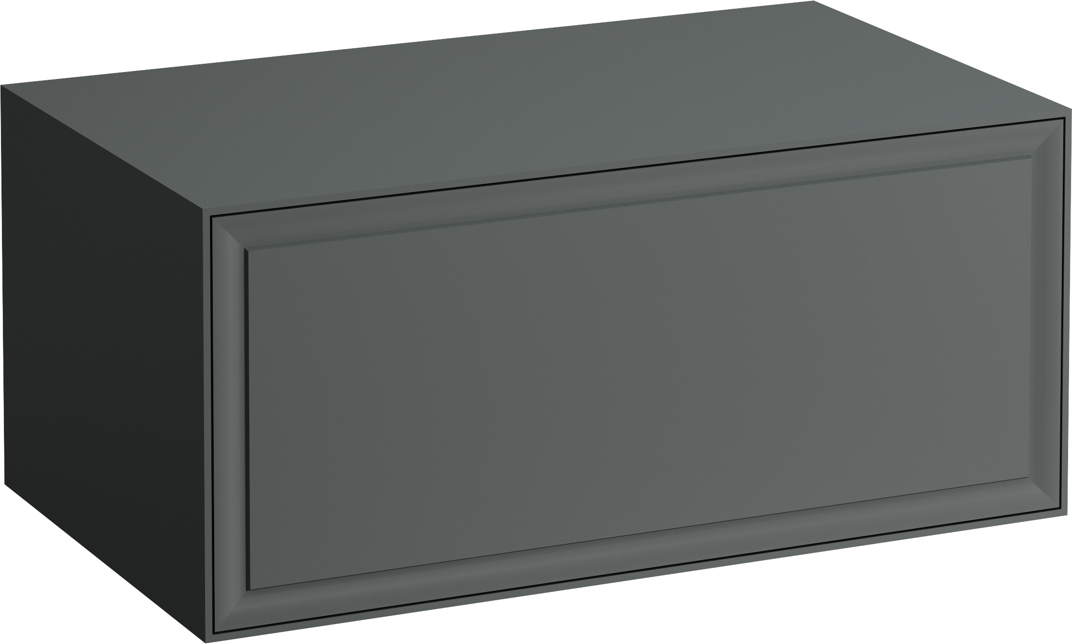 Laufen The New Classic meuble avec plan de travail 45.5x77.5x34.5 cm gris H4060150856271
