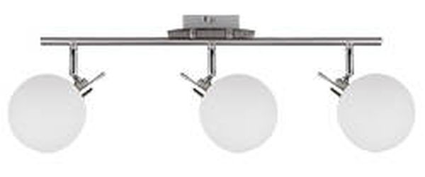 Candellux Ghost plafonnier 3x40 W blanc-chrome 93-01498