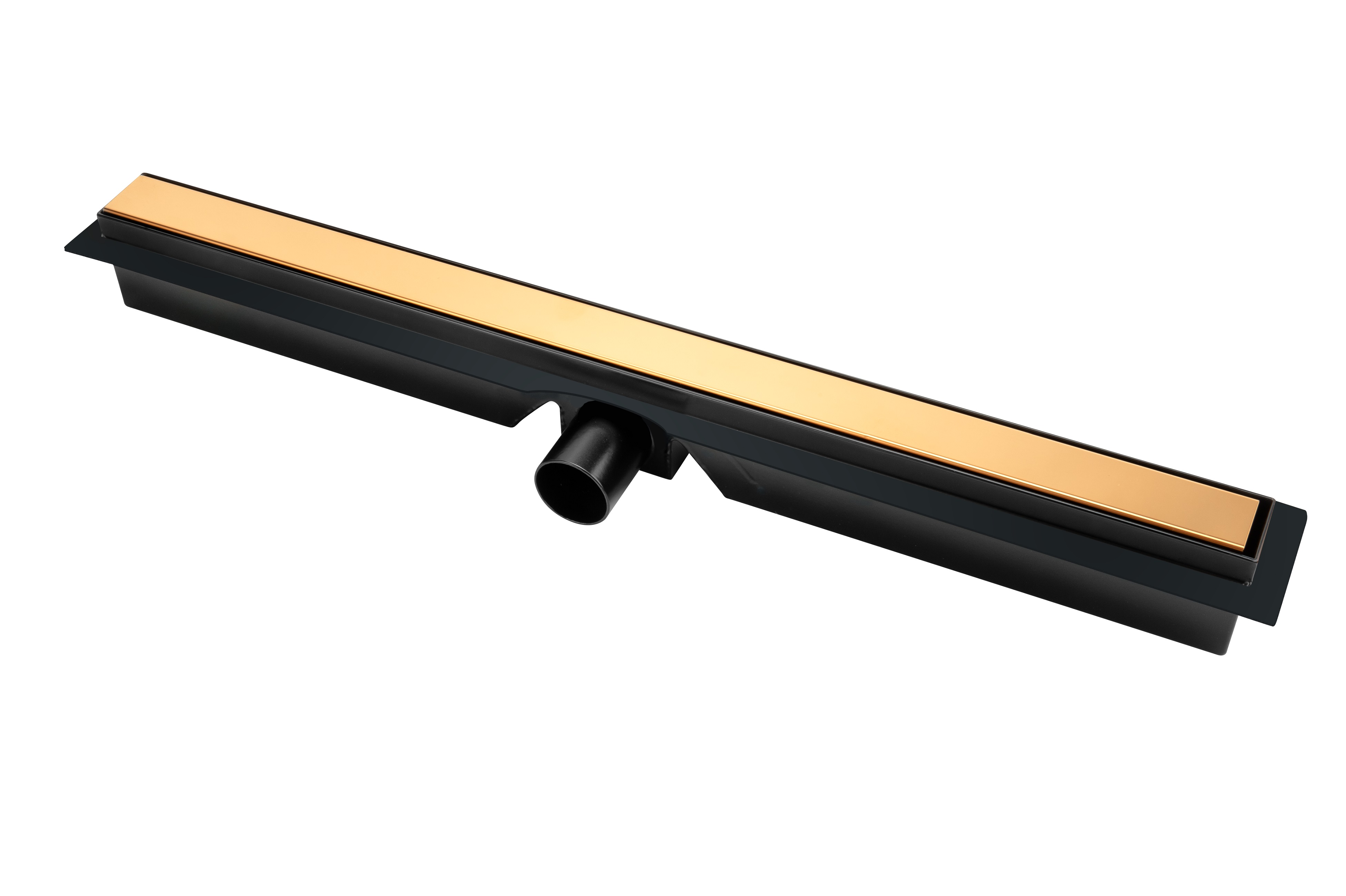 FDesign Kleome évacuation linéaire 60 cm noir-doré FD74036055
