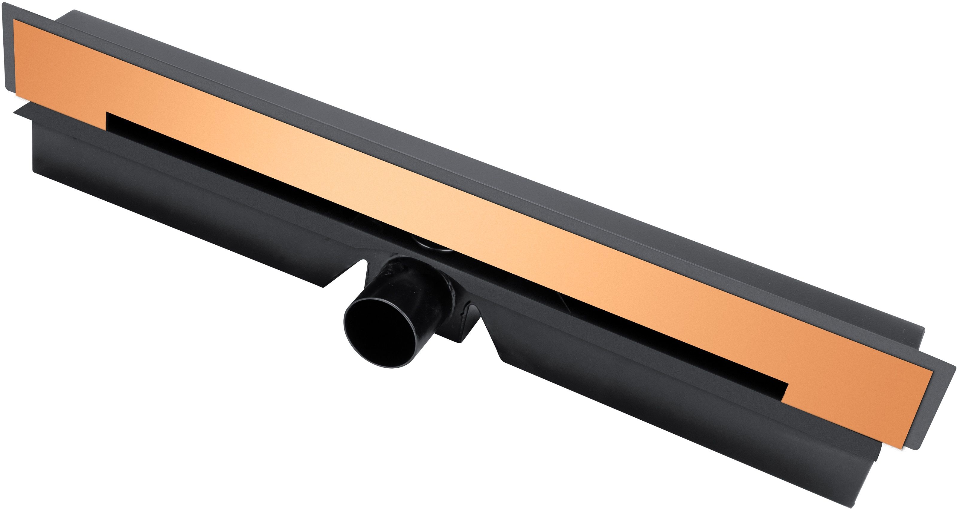 FDesign Kleome évacuation linéaire 60 cm noir-doré FD74046025
