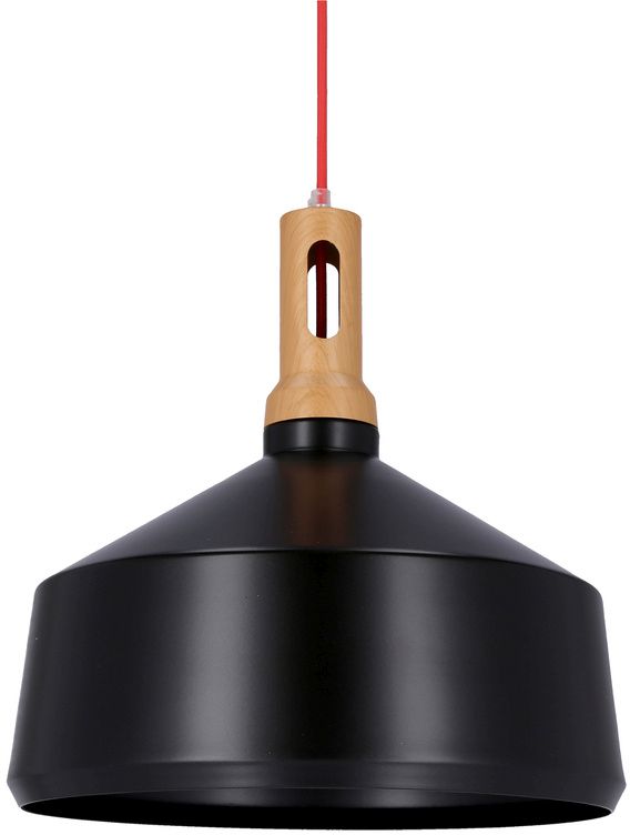 Candellux Robinson lampe suspendue 1x60 W noir 31-10438