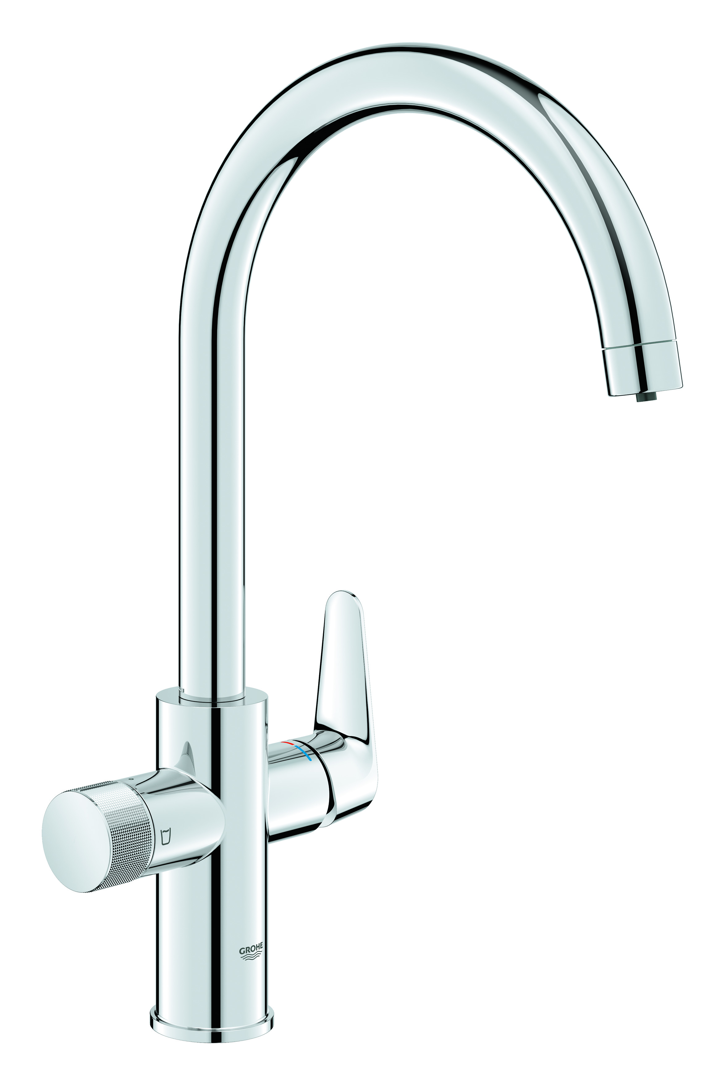 Grohe Blue batterie pour filtre à eau sur pied chrome 30592000