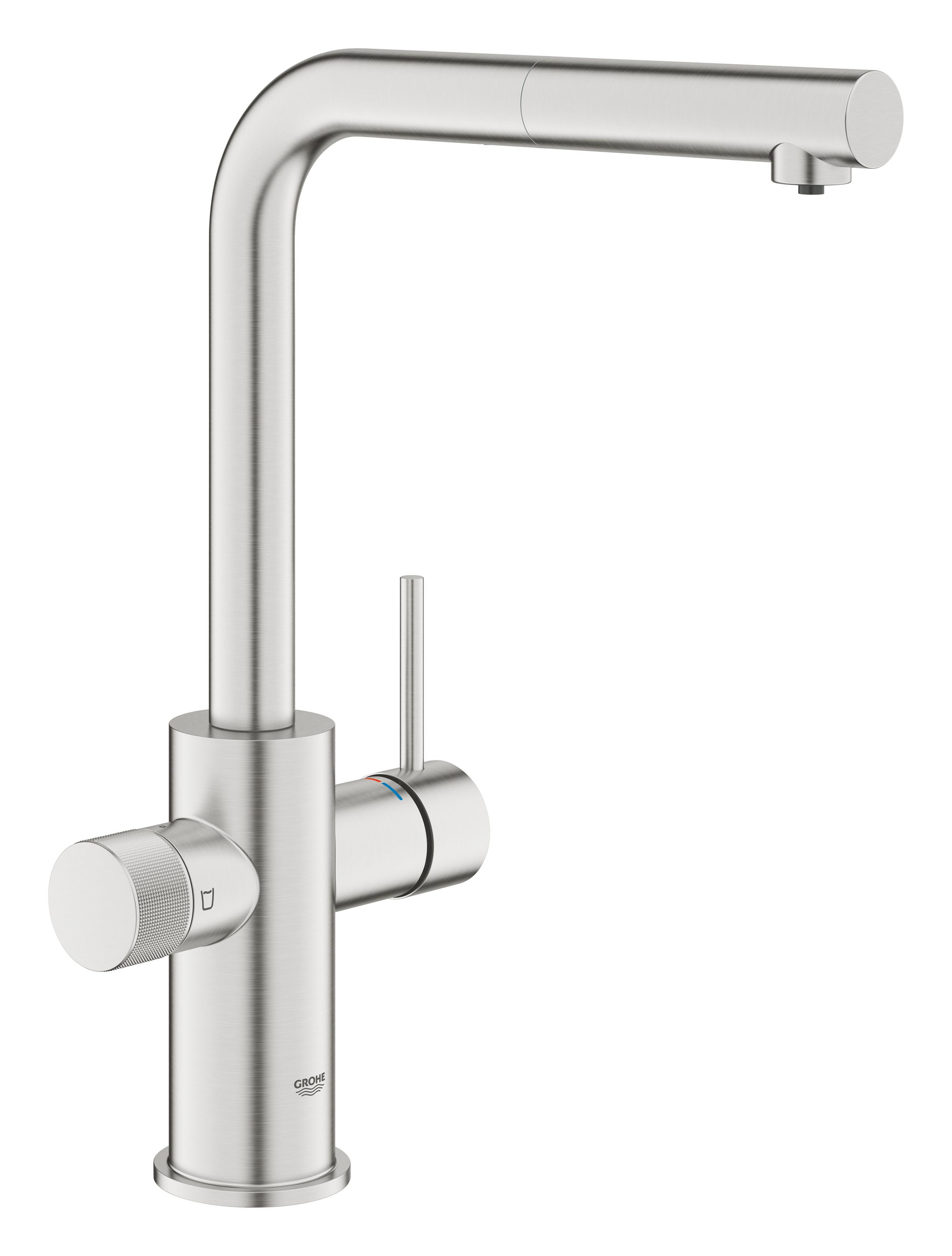 Grohe Blue batterie pour filtre à eau sur pied SuperSteel 30601DC0