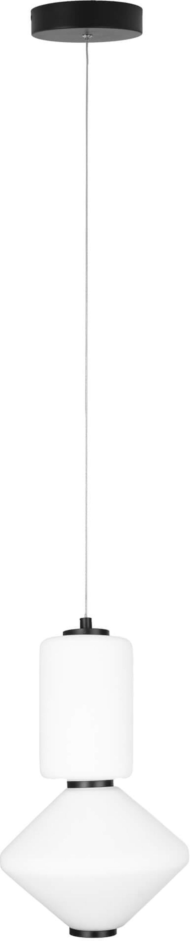 MaxLight Akiko lampe suspendue 1x16 W blanc-noir P0467