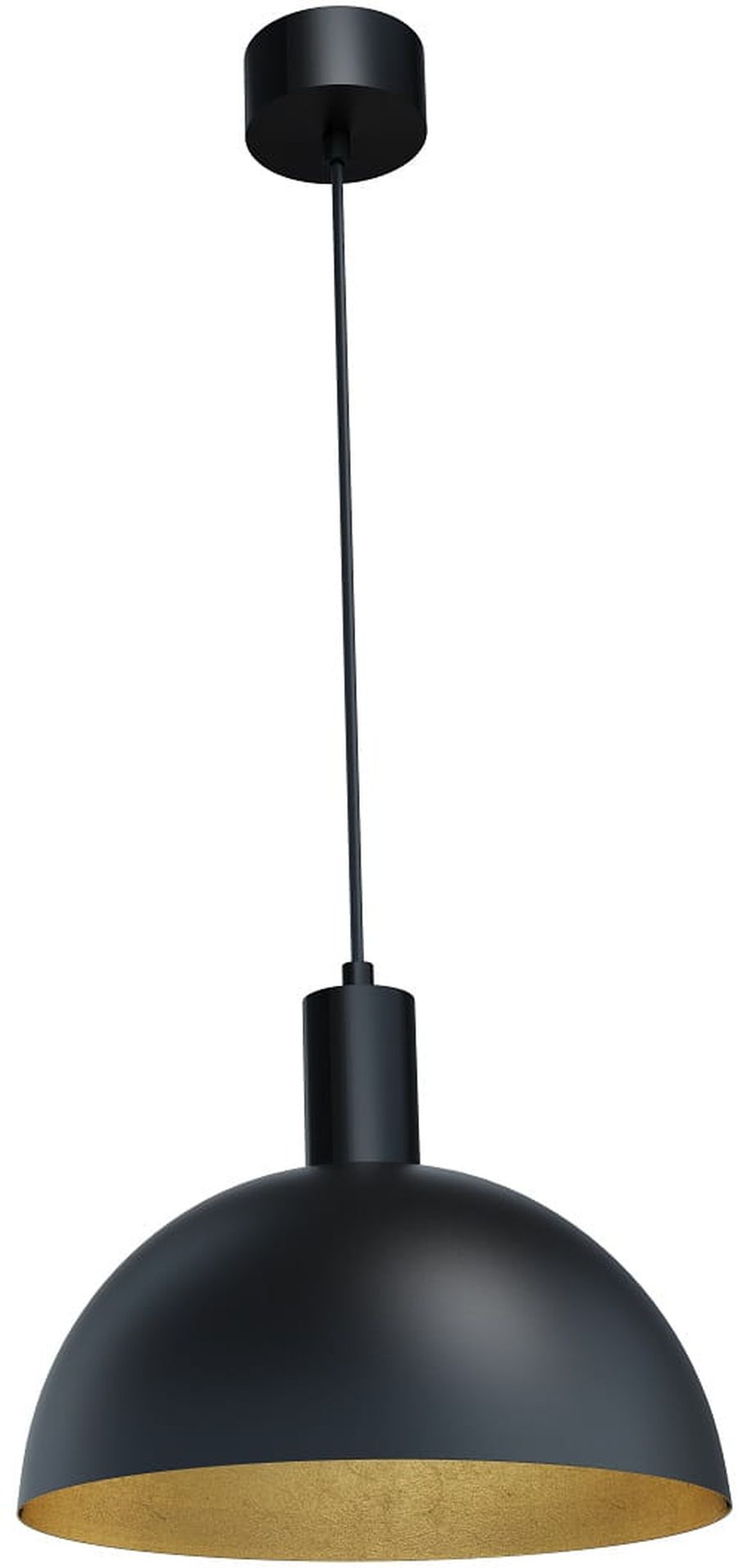 MaxLight Luisant lampe suspendue 1x35 W noir-doré P0473