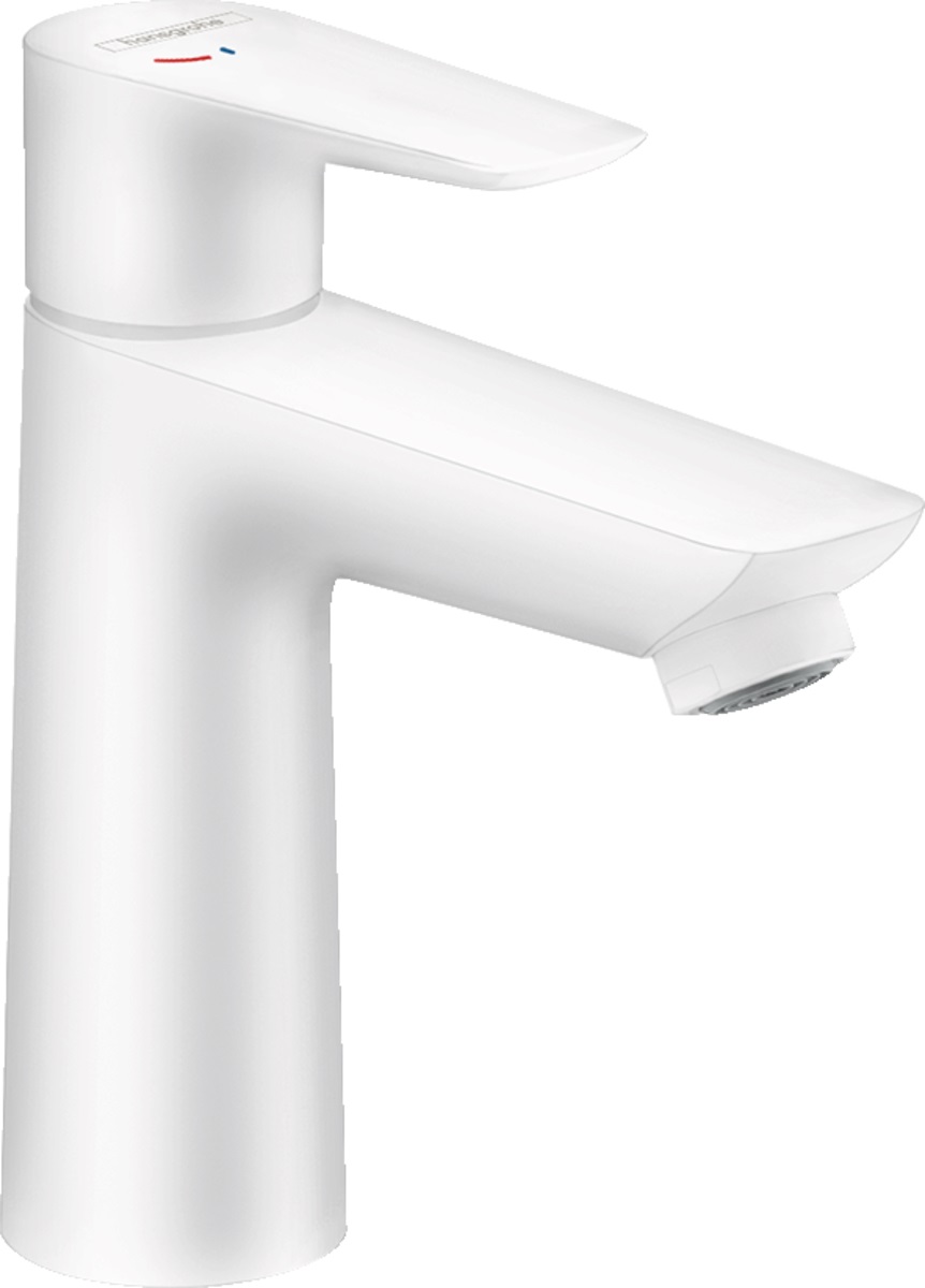 Hansgrohe Talis E mitigeur de lavabo sur pied blanc 71714700