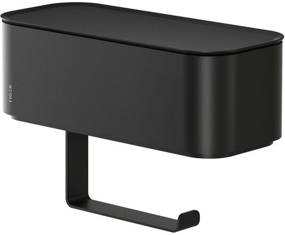 Tiger 2 store porte-papier toilette noir 800378