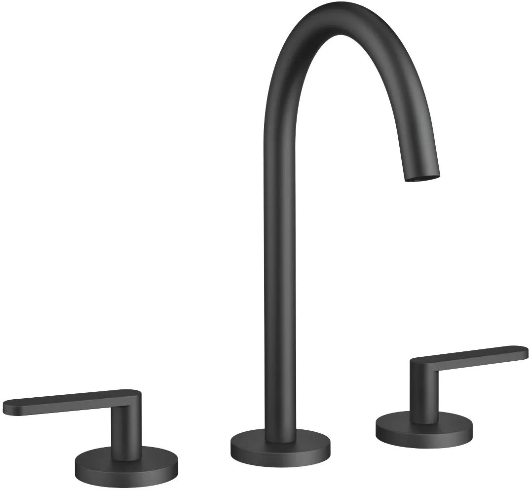 Dornbracht Meta mitigeur de lavabo sur pied noir 20713661-33