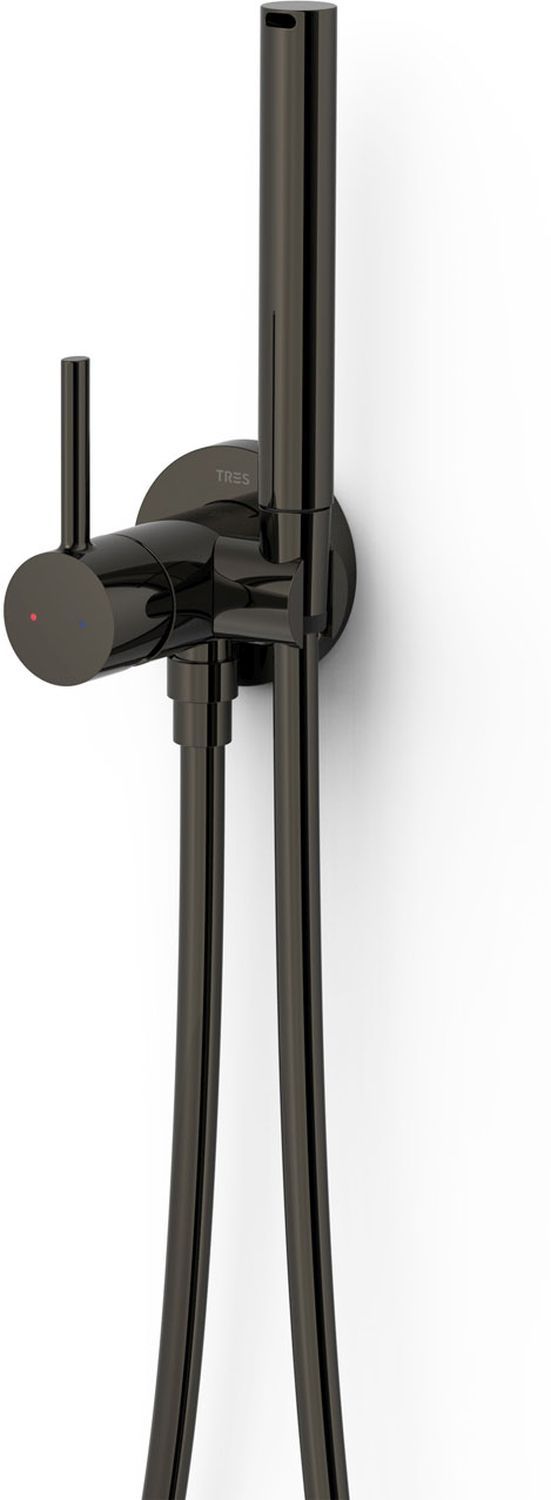 Tres Study Exclusive mitigeur de bidet encastrée noir 134123KM