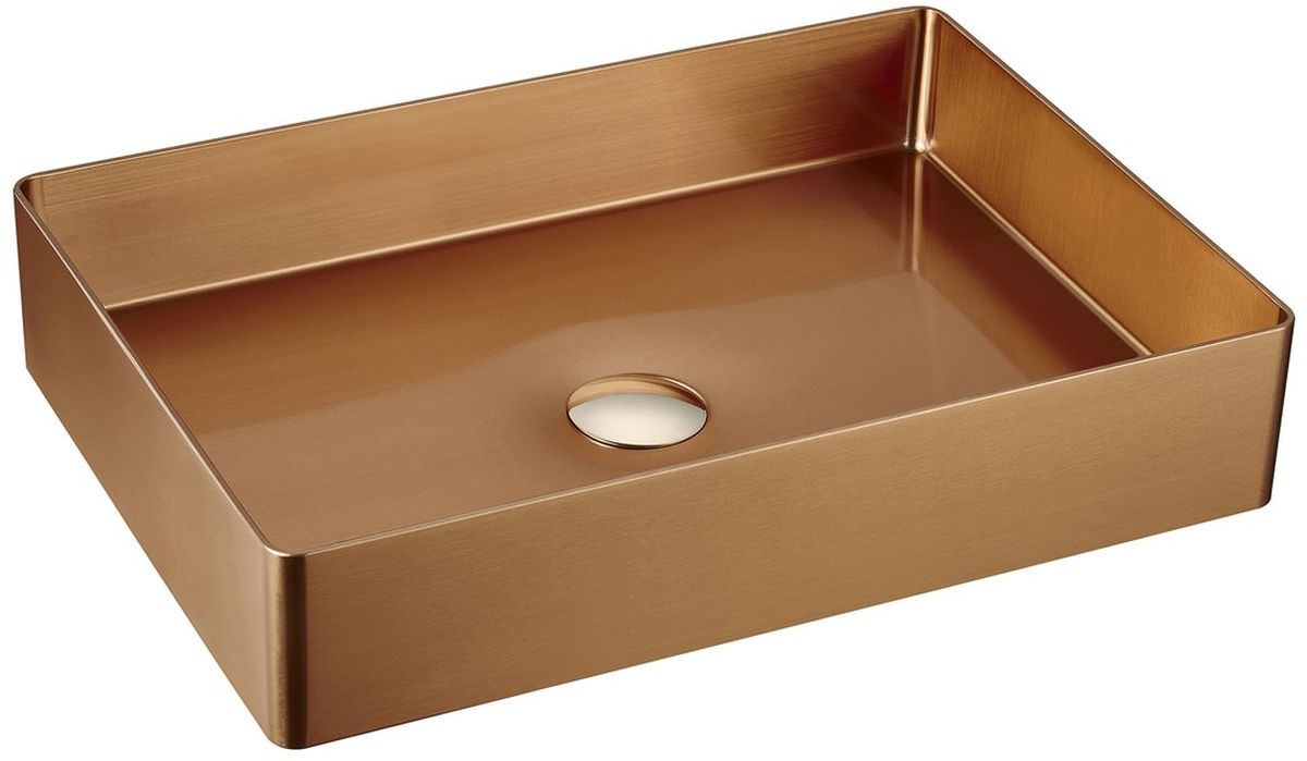 Sapho Aurum lavabo 50x35.2 cm rectangulaire à poser AU303