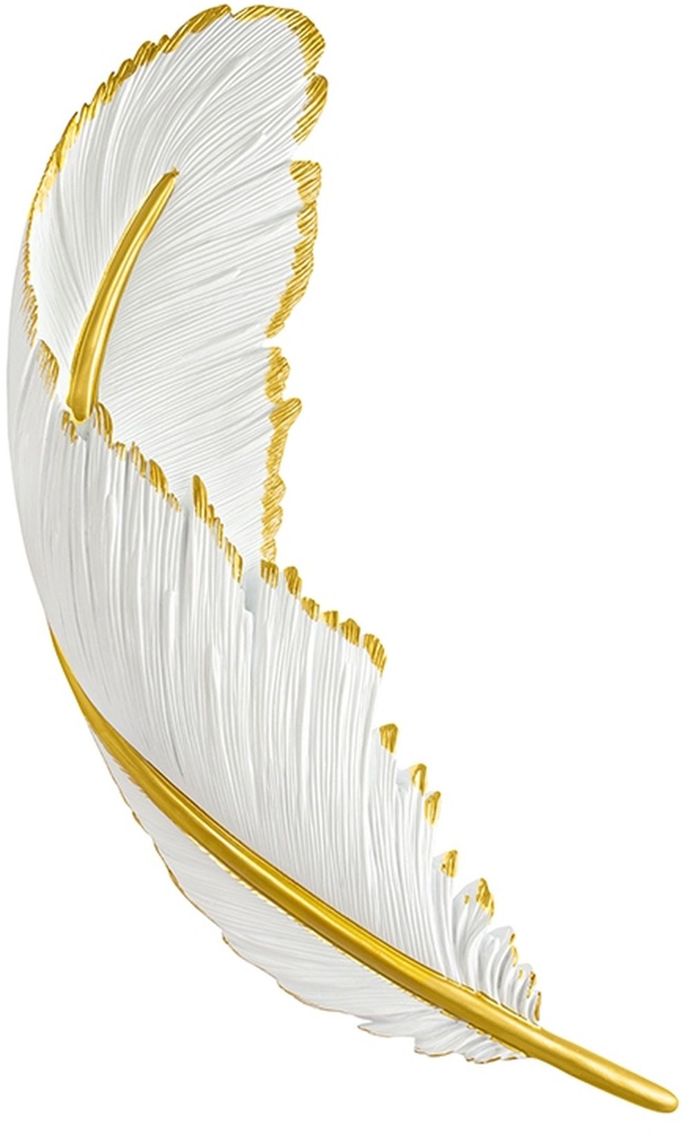 Moosee Piórko applique murale 1x16 W blanc-doré MSE010100388