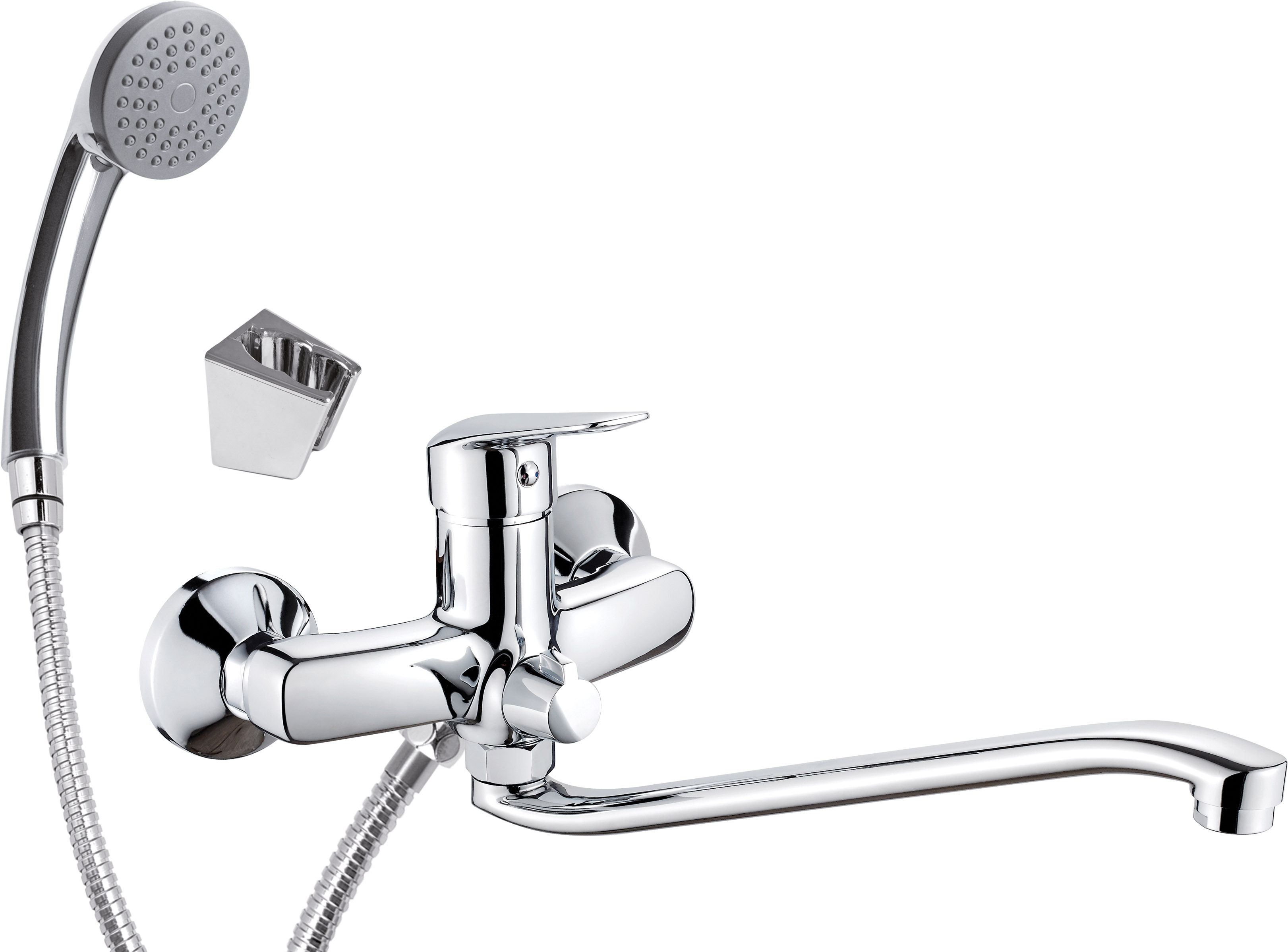 Deante Boro mitigeur bain-douche murale chrome BMO057M