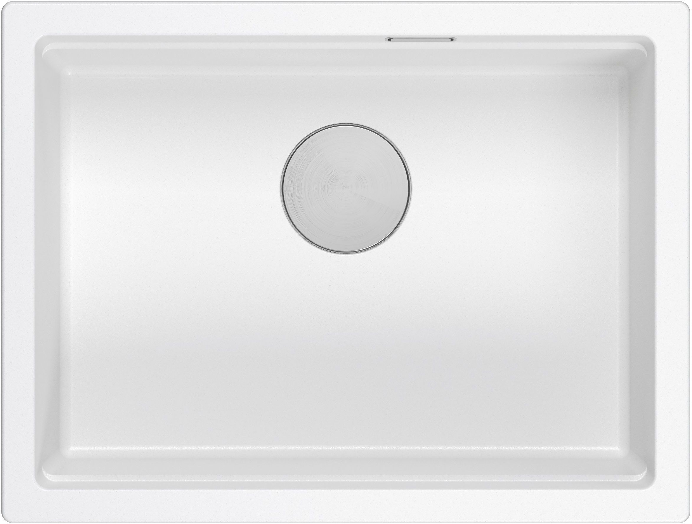 Quadron Logan évier graniteq 56x45 cm blanc HQJ6045U1_BS_U