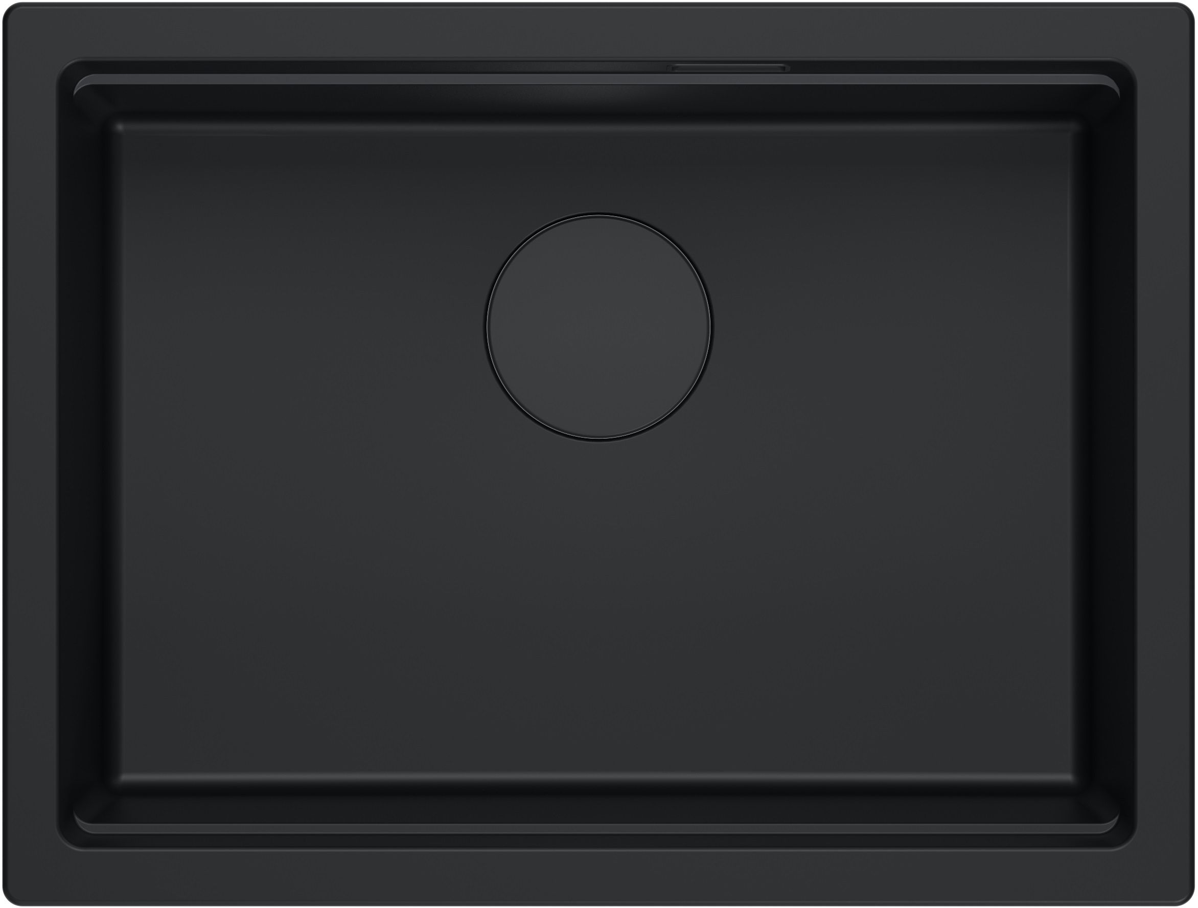 Quadron Logan évier graniteq 56x45 cm noir HQJ6045U7_BLM_U