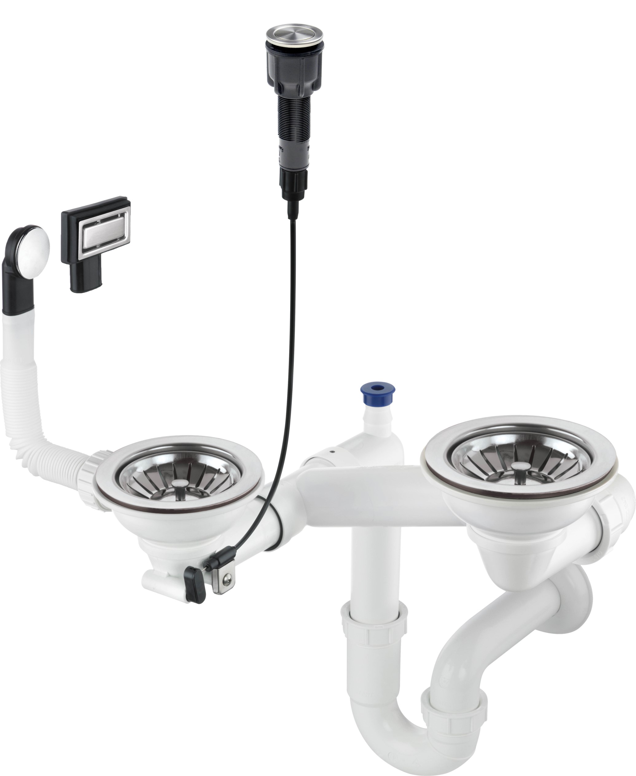 Deante Space Saver siphon d’évier ZXY9983